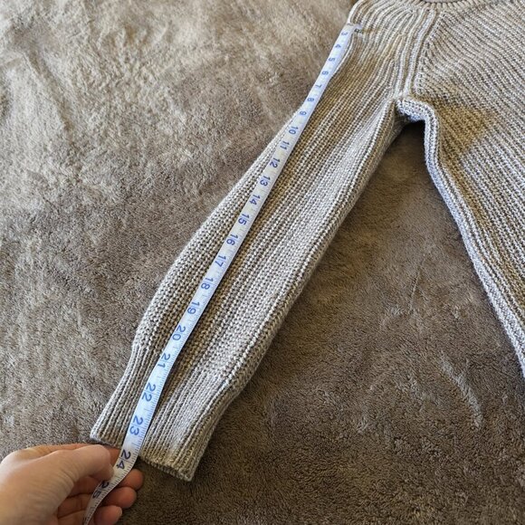 Ellen Tracy Oatmeal Knit Sweater S ✨ Cozy Neutral - Picture 13 of 13